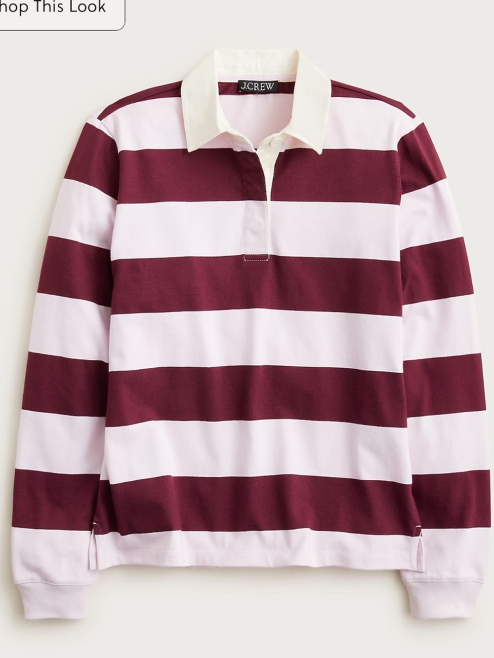 J Crew New premium-weight classic rugby shirt - Picture 3 of 5